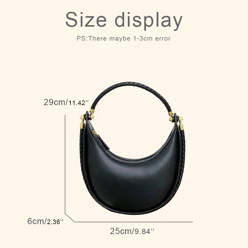 Classic Round Moon Slim Bags F - Luxury Bags 2026 บทวิจารณ์และราคา