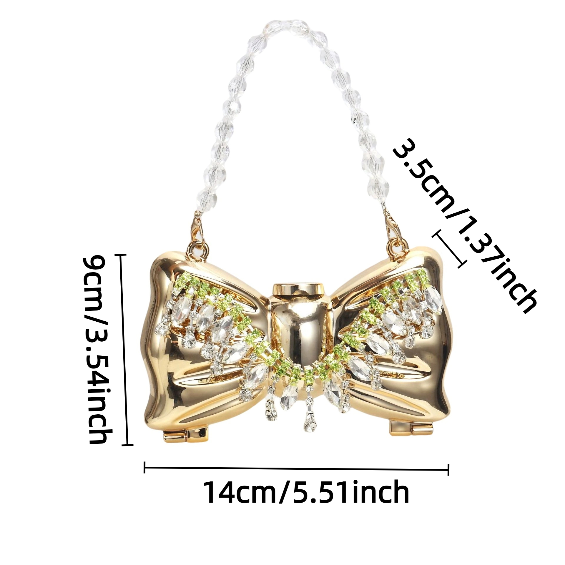 Luxury Fashion Metal Mini Hand - Luxury Bags Design บทวิจารณ์และราคา